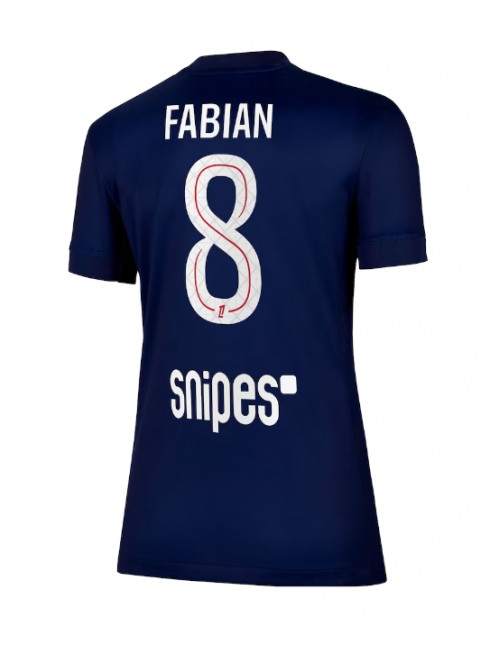 Paris Saint-Germain Fabian Ruiz #8 Replika Hemmakläder Dam 2025-26 Kortärmad Paris Saint-Germain Fabian Ruiz #8 Replika Hemmakläder Dam 2025-26 Kortärmad
